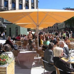Parasoller med midtmast